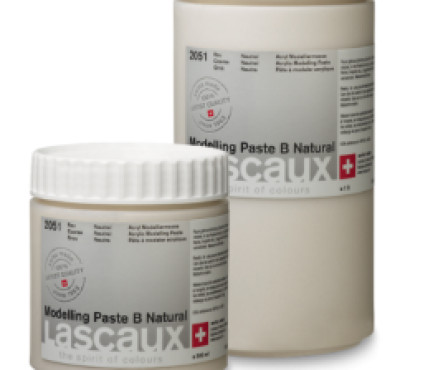Lascaux modelling Paste Β (χοντρό), φυσικό χρώμα - 500ml